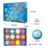 Factory Price Children Bath Bombs Gift Set 12pcs with Ocean Toys Natural Ingredients Relaxing Aroma Soft Foam Bath Bombs