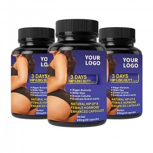 OEM 3 Days Sexy Women Butt and Hip Enlargement Pill for Fast Plump Hips and Big Butt Capsules