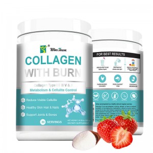 Collagen With Burn Powder Metabolism Cellulite Control L-glutathione Vitamin C Biotin Strengthens Nails and Hair