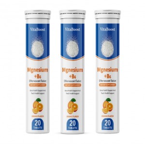 Magnesium Glycine magnesium, vitamin B6 effervescent tablets, magnesium supplements