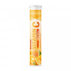 Global Hot Selling Good Quality 1000mg Vitamin C 10mg Zinc Effervescent Tablets in Stock