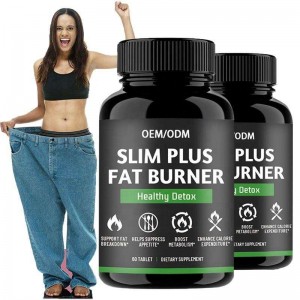 OEM/DOM Customized Healthy Detox Capsules GMP Certified Natural Herbal Extract for Weight Management Food Grade Glass Container