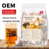 Natural plants tea Ginseng, Turmeric, Cinnamon, Ginger, Lorraine, Flower, Chamomile
