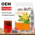 Natural plants tea Ginseng, Turmeric, Cinnamon, Ginger, Lorraine, Flower, Chamomile